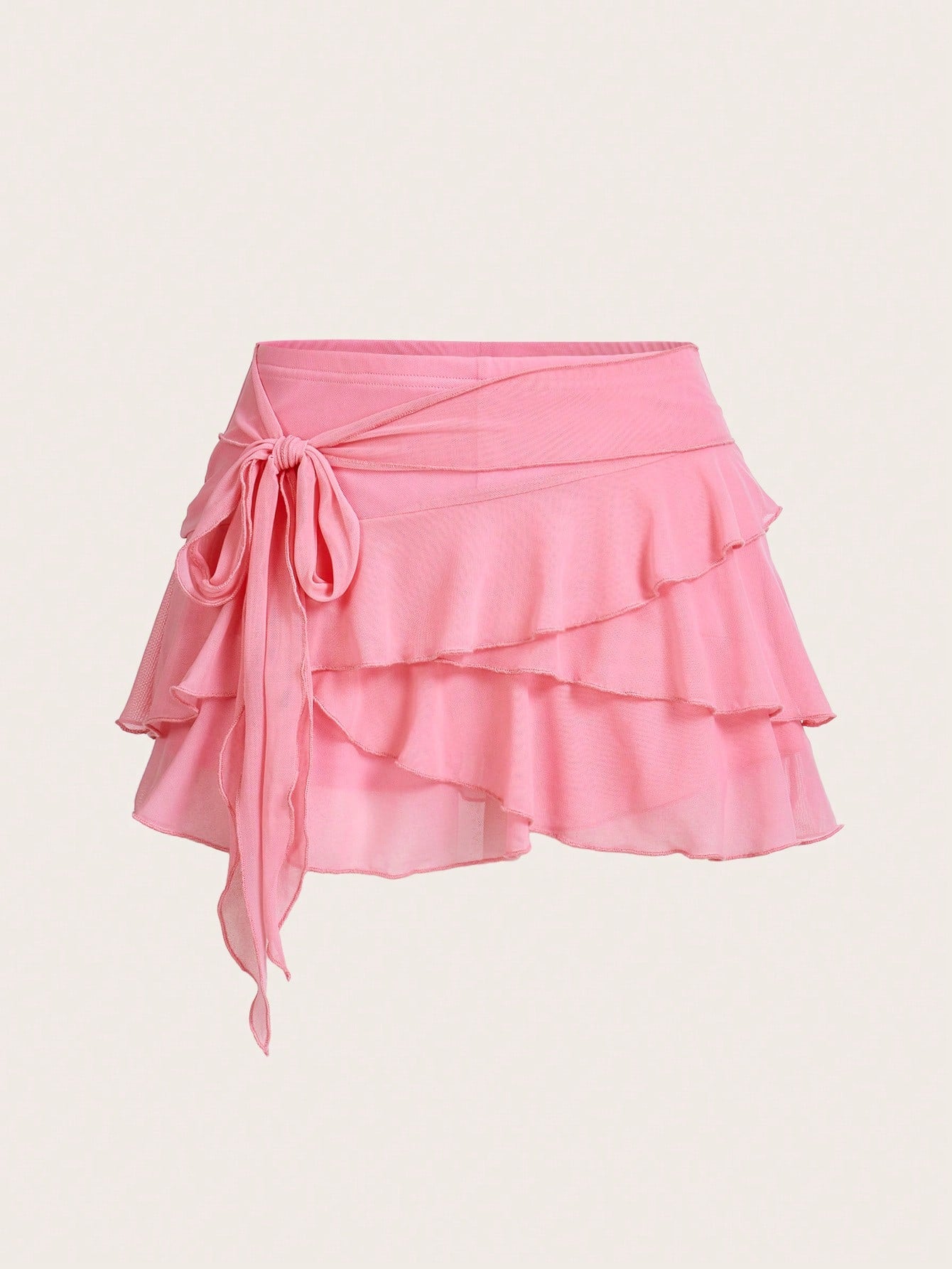 Multi-layer Ruffle Zwarte Rok | Minirrok Dames | Zwarte Y2K rok met lagen en ruches