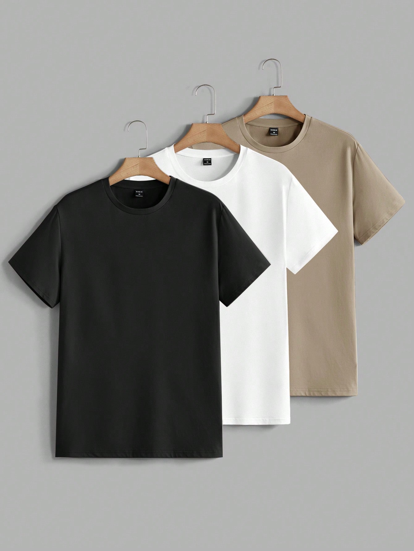 Modomio Casual Zomer T-shirt | T-shirt | Ronde hals shirt voor heren
