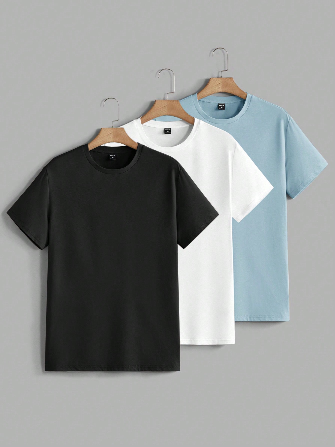 Modomio Casual Zomer T-shirt | T-shirt | Ronde hals shirt voor heren