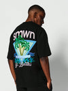 SUMWON Resortprint T-shirt | T-shirt | Grafisch shirt voor strand en vakantie
