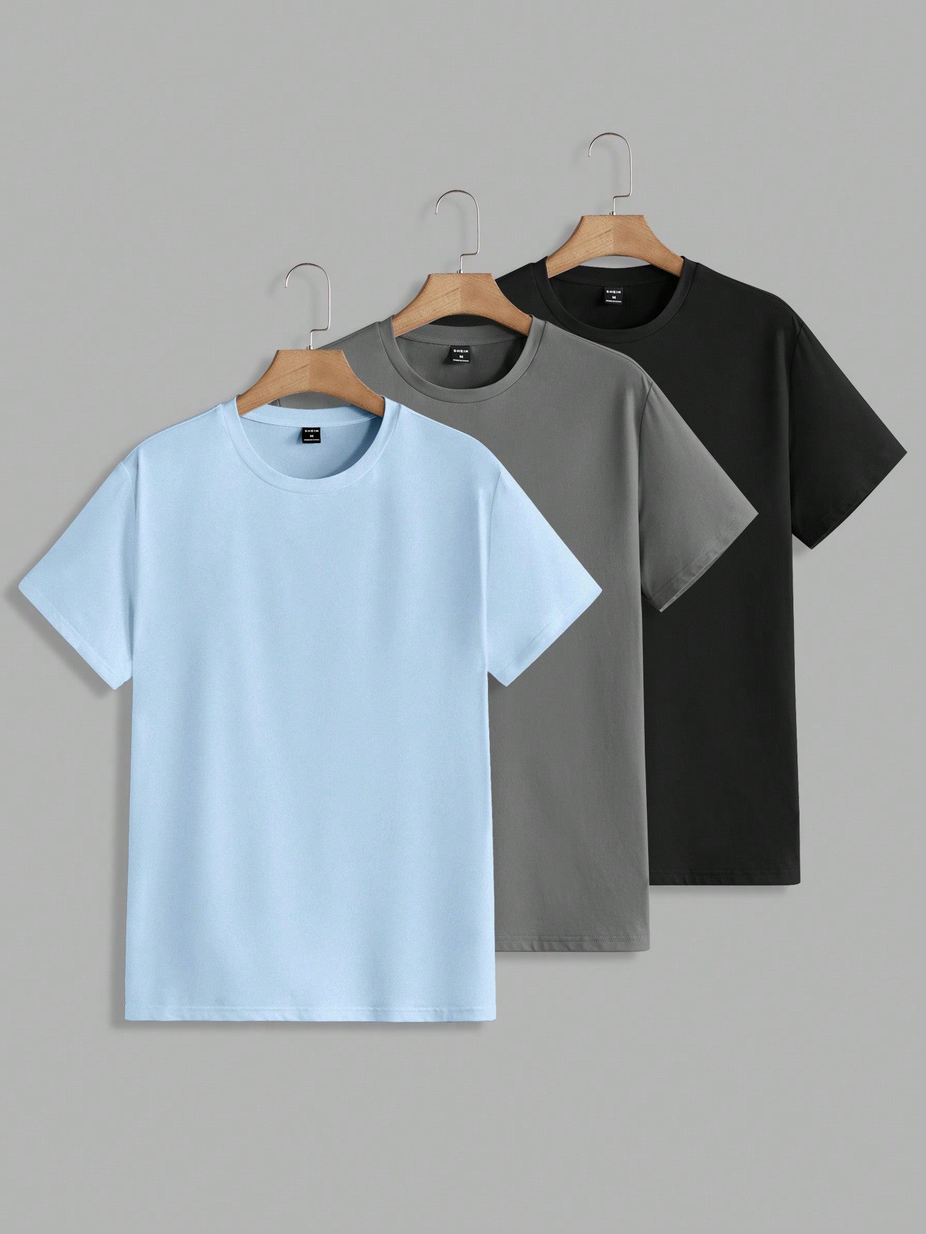 Modomio Casual Zomer T-shirt | T-shirt | Ronde hals shirt voor heren