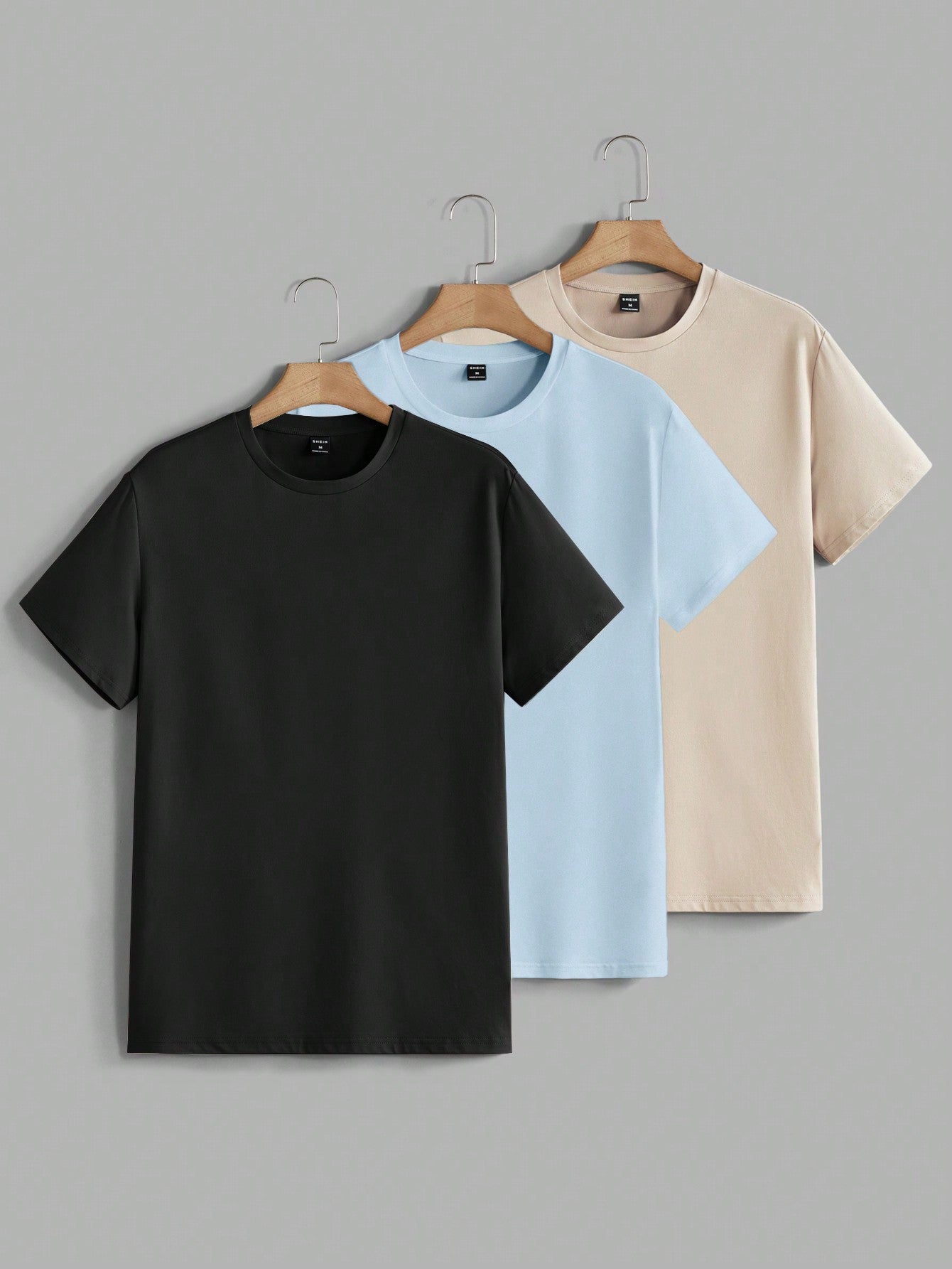 Modomio Casual Zomer T-shirt | T-shirt | Ronde hals shirt voor heren