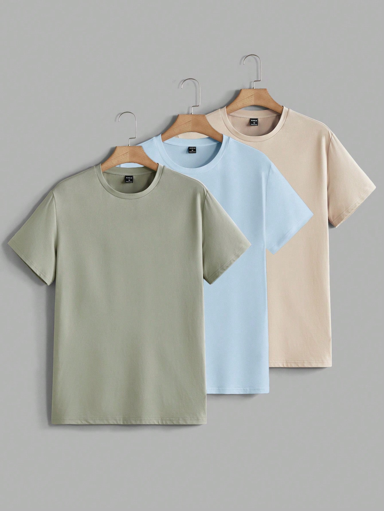 Modomio Casual Zomer T-shirt | T-shirt | Ronde hals shirt voor heren
