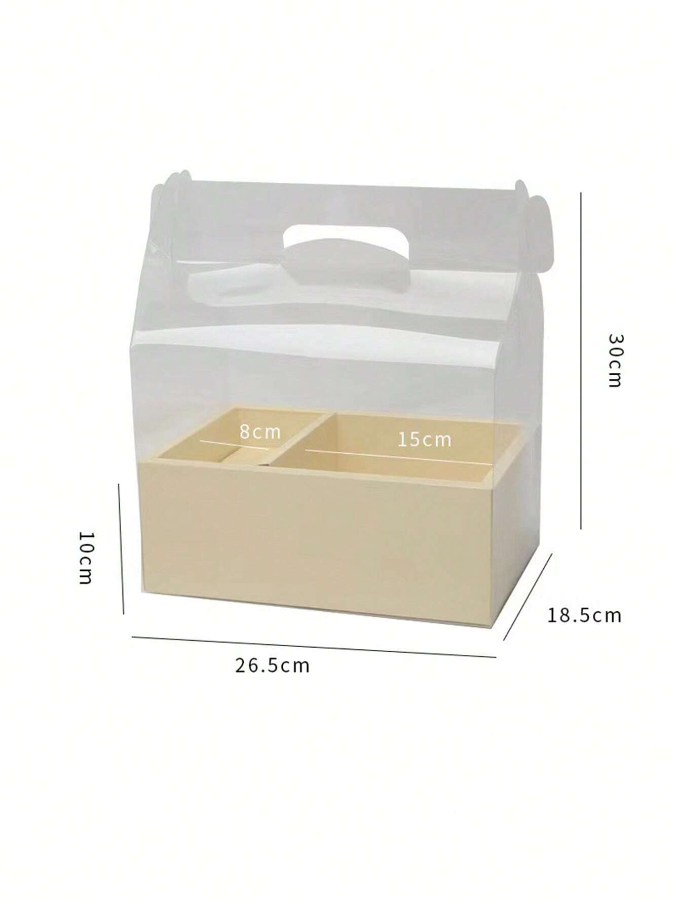 Bloem Versierde Geschenkdoos | Geschenkverpakkingen | Elegante PVC Geschenkverpakking voor Feesten