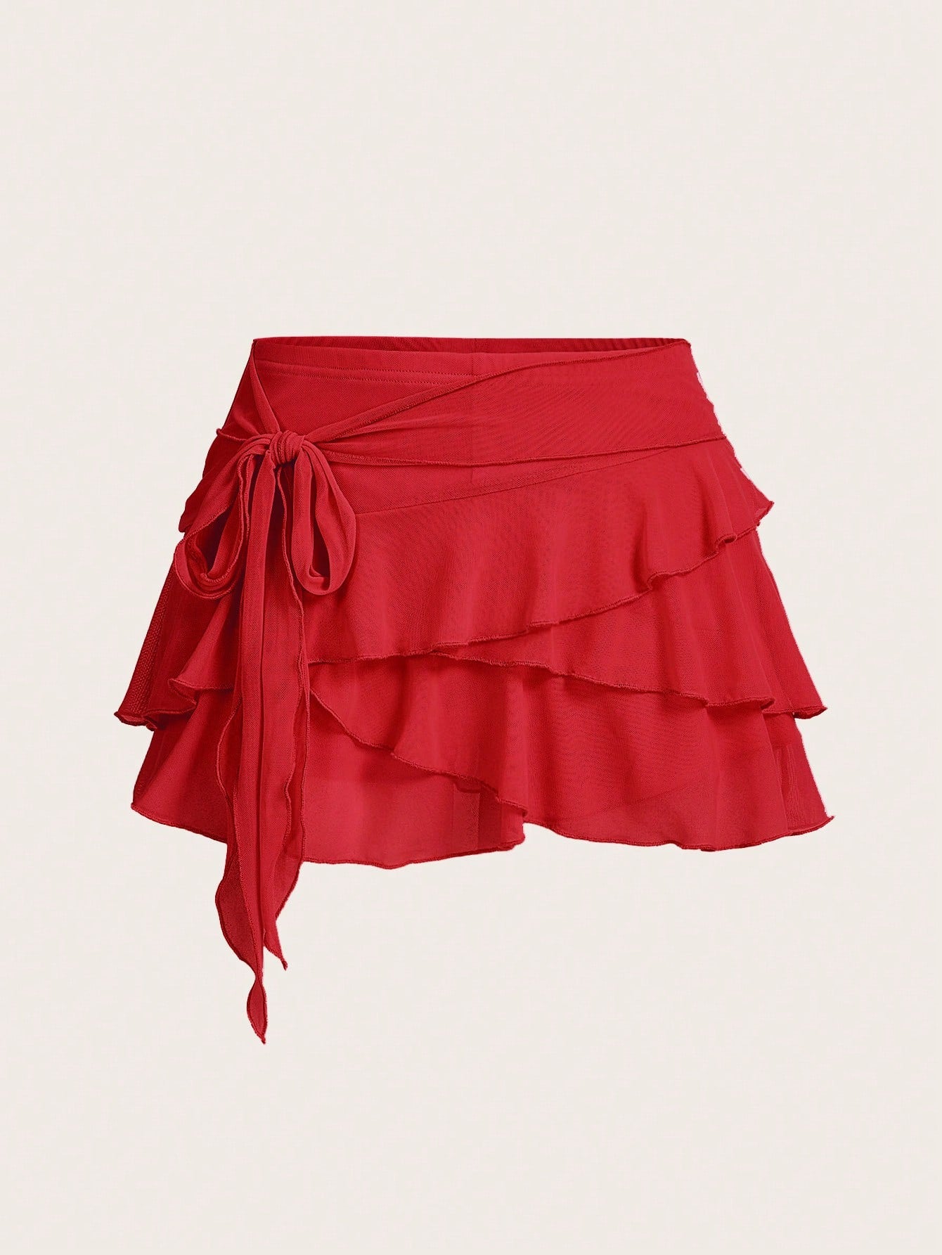 Multi-layer Ruffle Zwarte Rok | Minirrok Dames | Zwarte Y2K rok met lagen en ruches