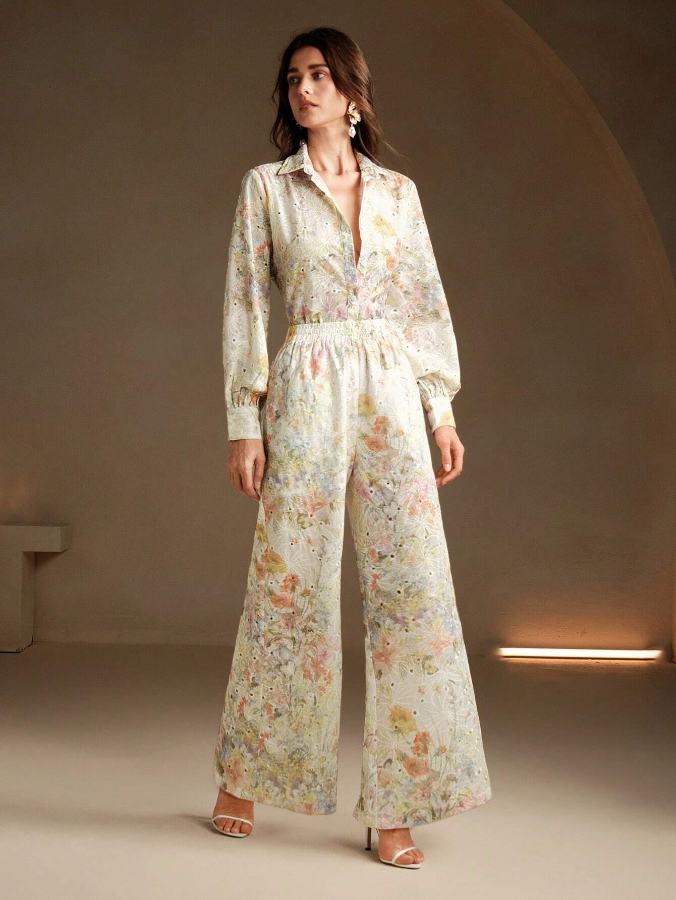 Bloemenpatroon dames Outfit | DamesOutfit | Stijlvolle Bovenkleding voor Speciale Gelegenheden