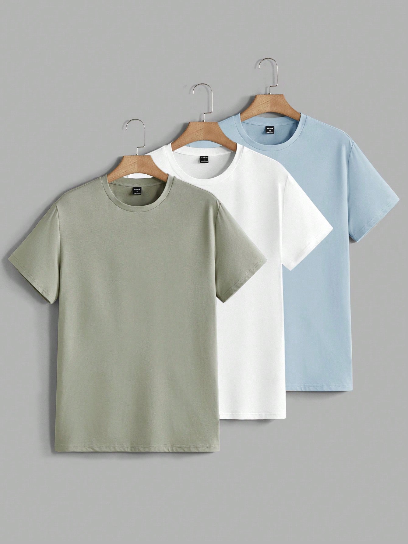 Modomio Casual Zomer T-shirt | T-shirt | Ronde hals shirt voor heren