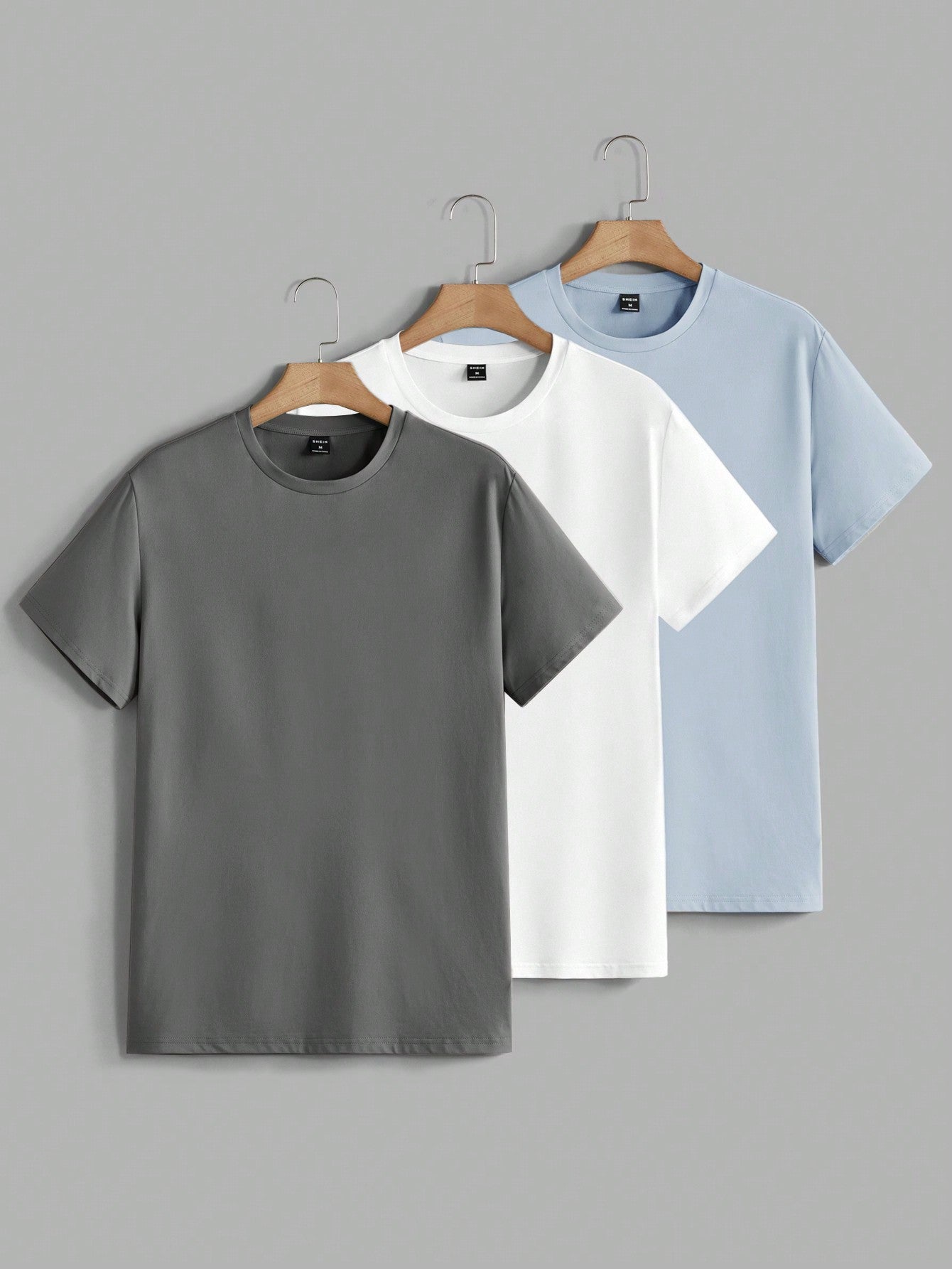 Modomio Casual Zomer T-shirt | T-shirt | Ronde hals shirt voor heren