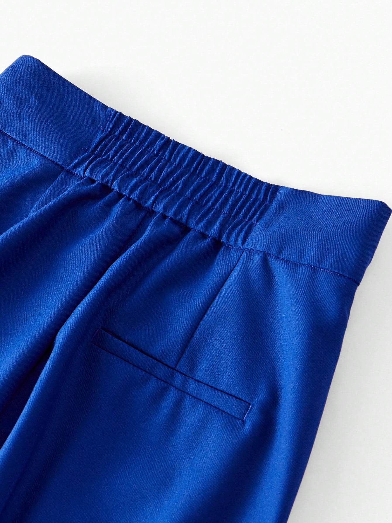 Koninklijk Blauwe Tweedelige Set | Damespakken | Opvallende en Elegante Kantooroutfit