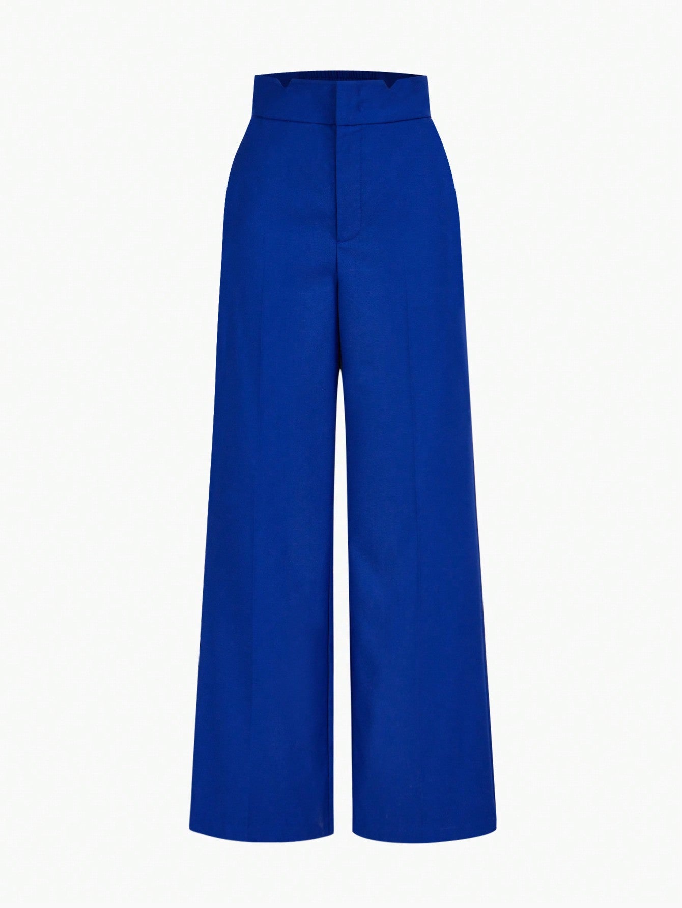 Koninklijk Blauwe Tweedelige Set | Damespakken | Opvallende en Elegante Kantooroutfit