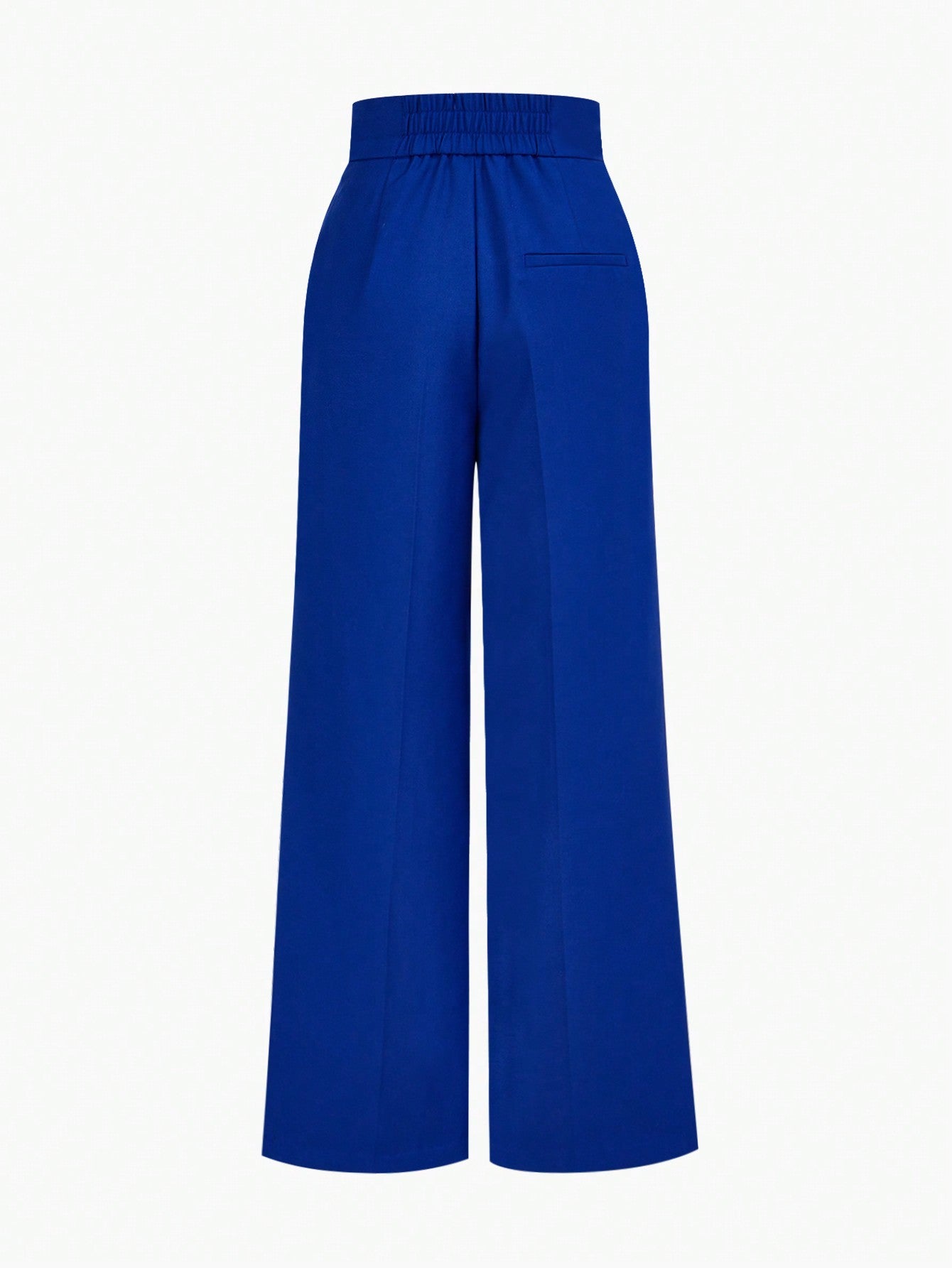Koninklijk Blauwe Tweedelige Set | Damespakken | Opvallende en Elegante Kantooroutfit