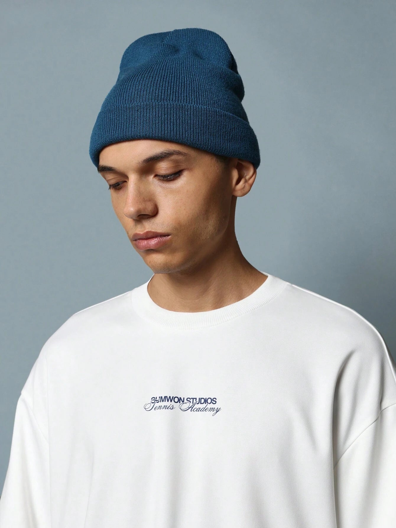 SUMWON Crop Fit Dubbele Mouw Shirt | T-shirt | Uniek heren t-shirt met laagjes en print
