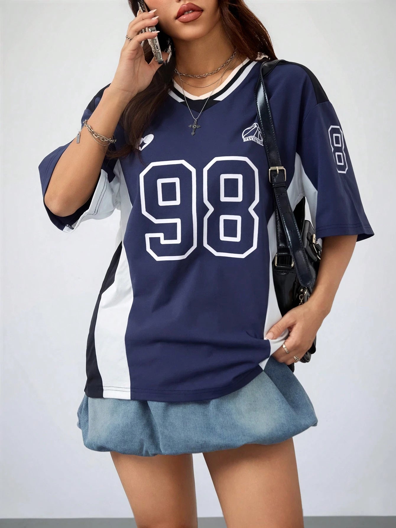 Motorfiets Stijl Sport T-shirt | Dames Sportkleding | Casual Sport T-shirt met Ritssluiting
