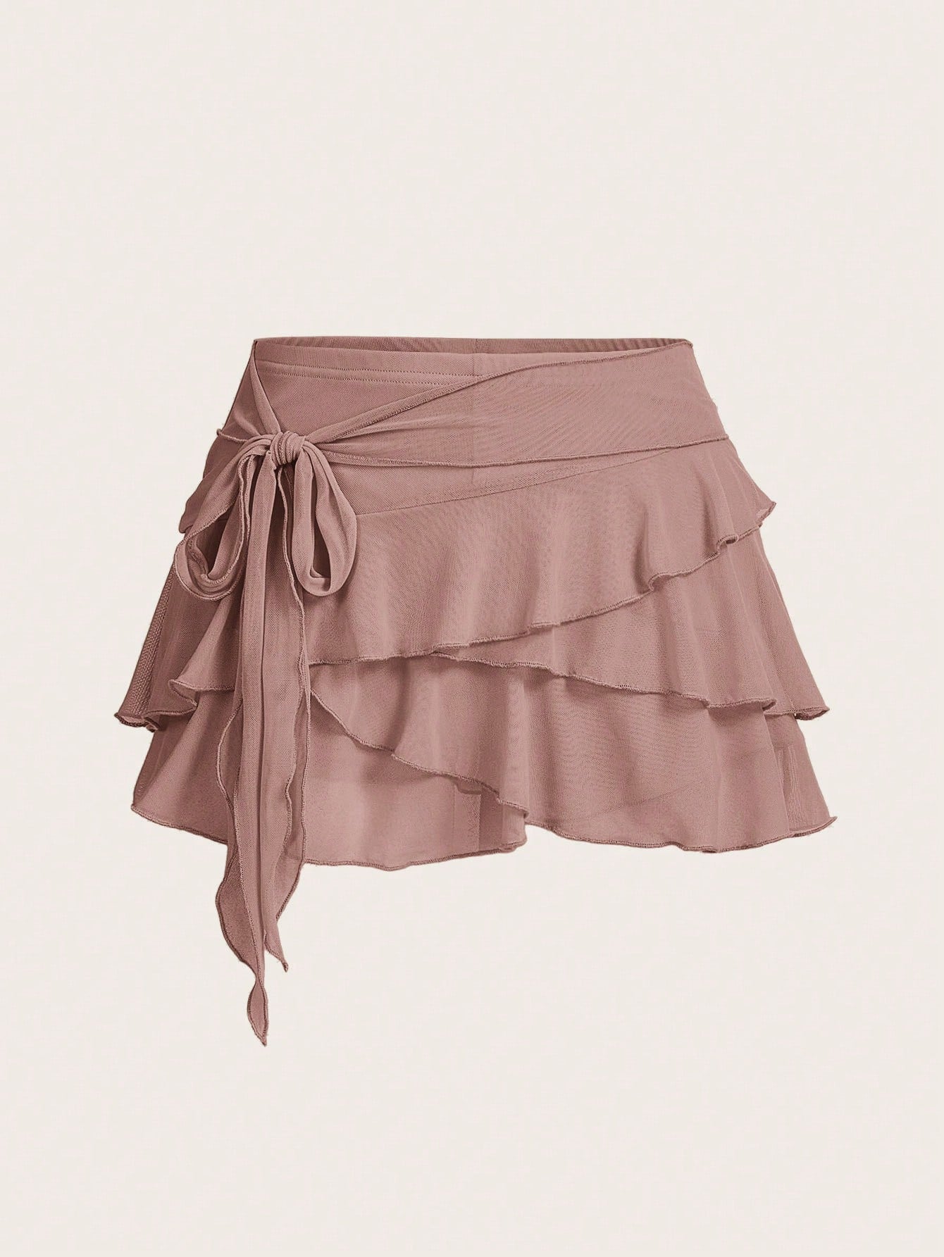 Multi-layer Ruffle Zwarte Rok | Minirrok Dames | Zwarte Y2K rok met lagen en ruches