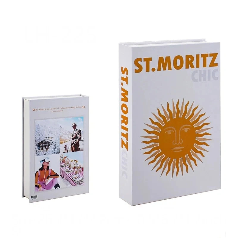 Bohemian Salontafel Boek - Luxe Decoratief Item Voor Een Stijlvol Interieur
