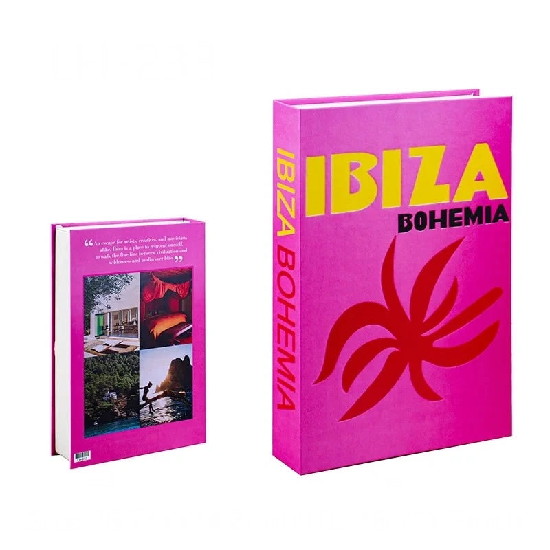 Bohemian Salontafel Boek - Luxe Decoratief Item Voor Een Stijlvol Interieur