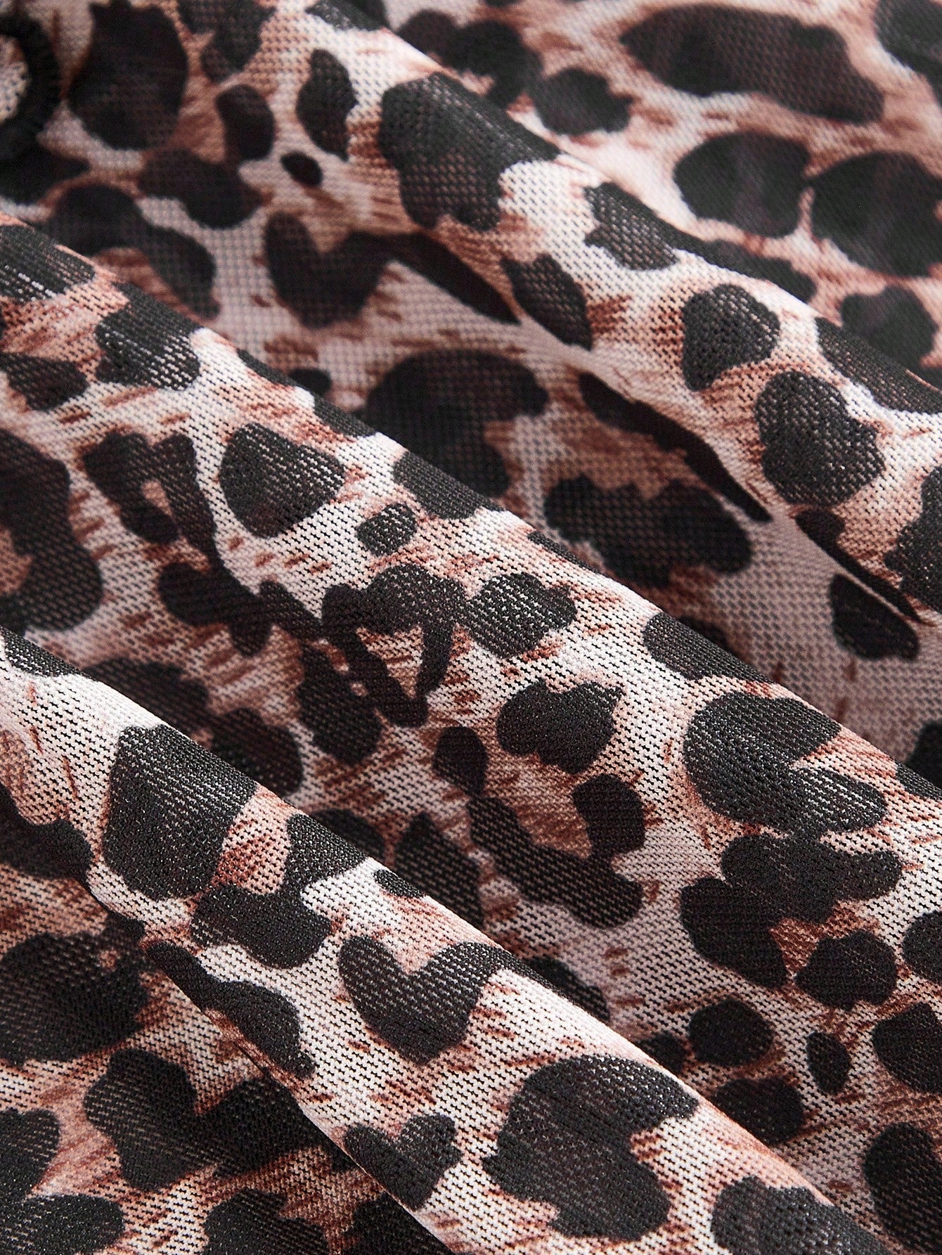 MOD Multi-layer Ruche Luipaard Rok | Zomerrok Dames | Tropische ruche rok met luipaardprint