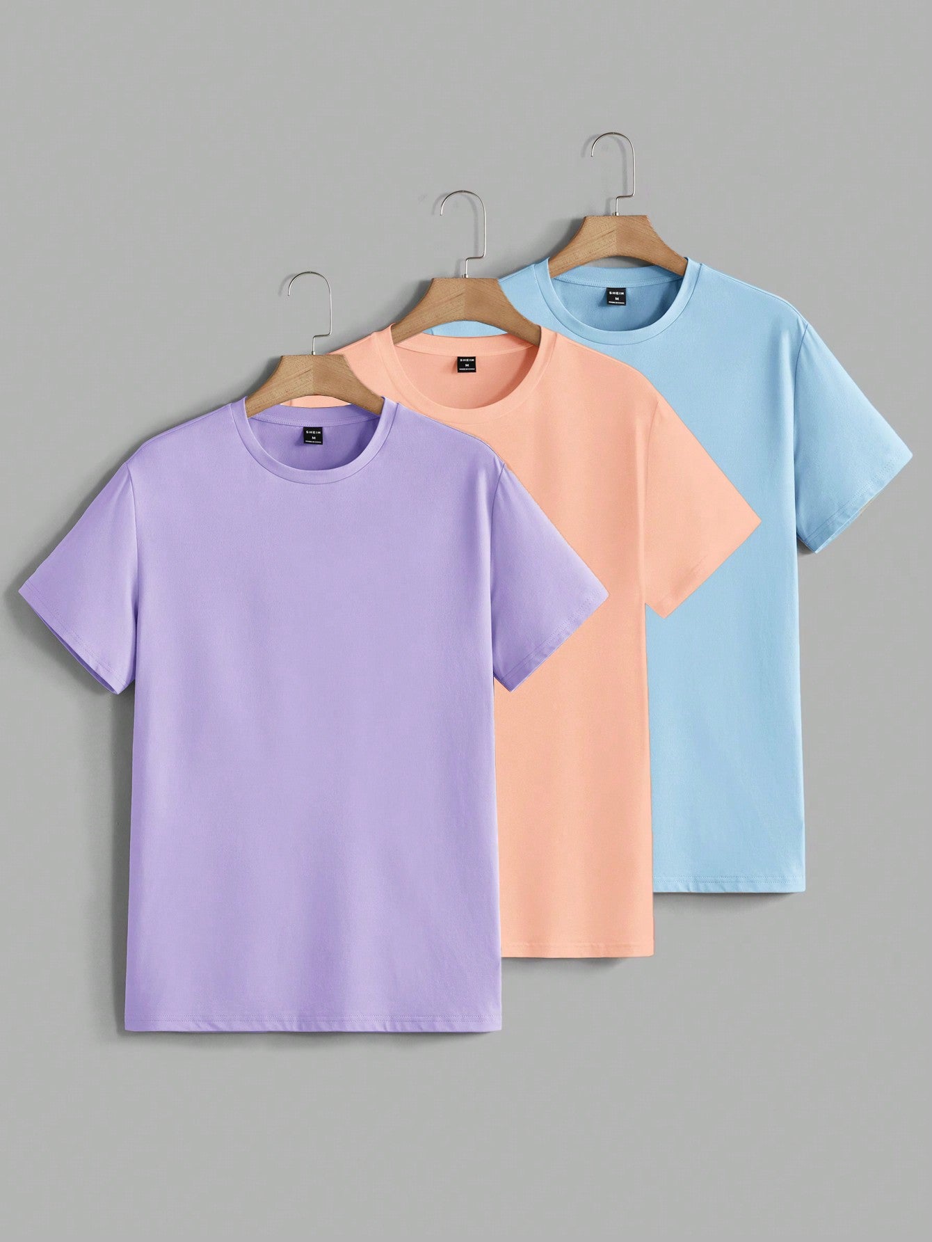 Modomio Casual Zomer T-shirt | T-shirt | Ronde hals shirt voor heren