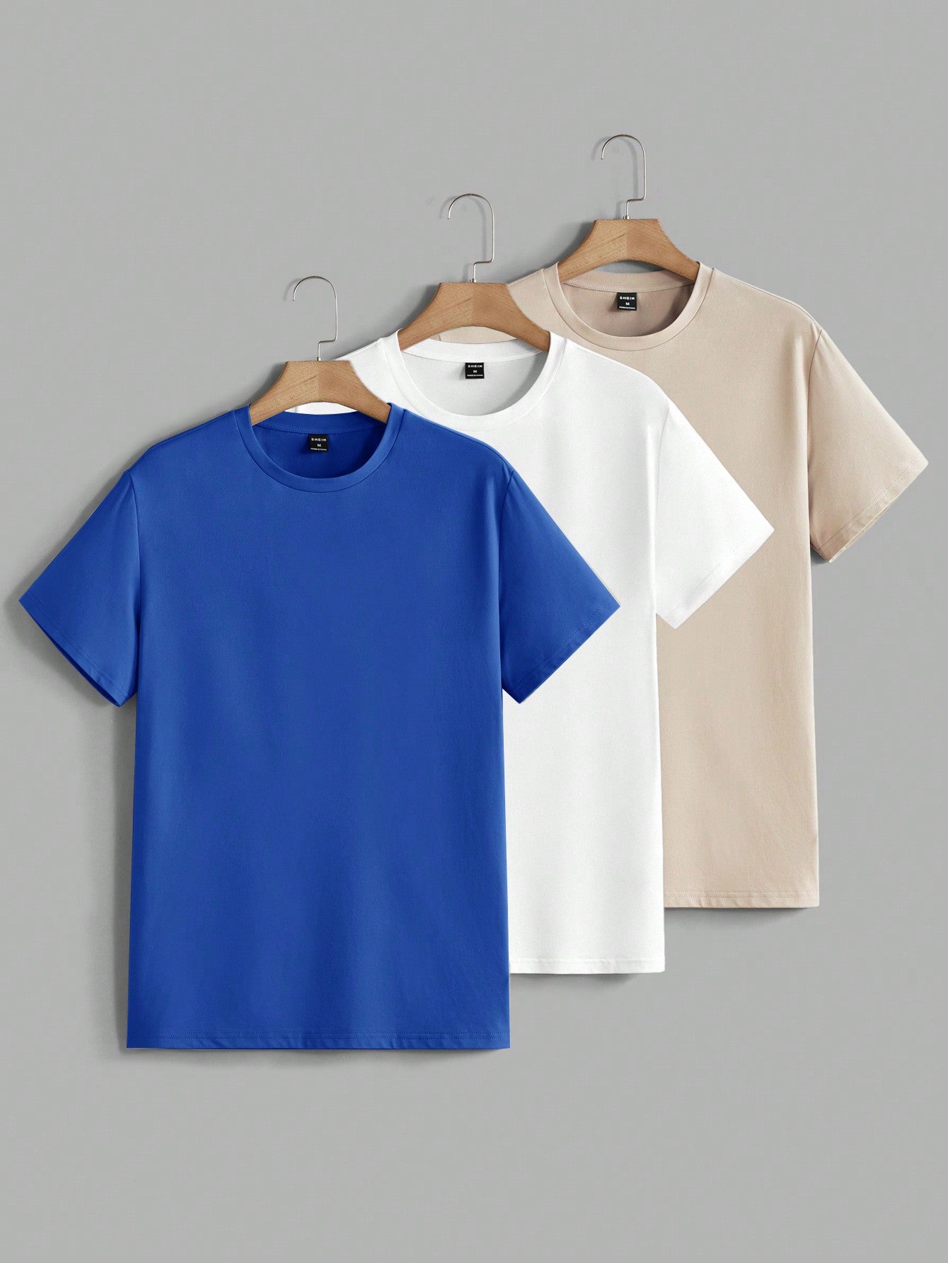 Modomio Casual Zomer T-shirt | T-shirt | Ronde hals shirt voor heren