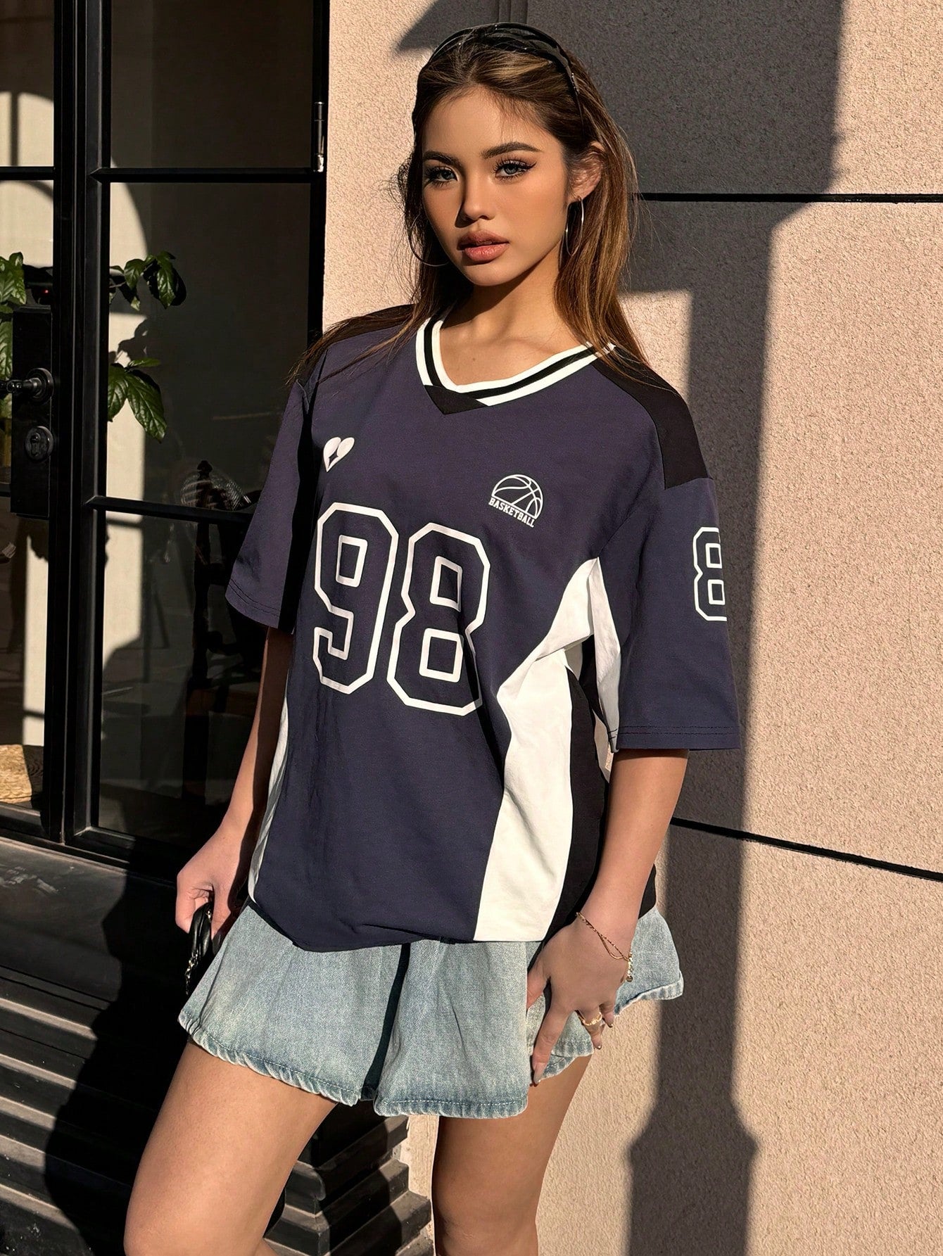 Motorfiets Stijl Sport T-shirt | Dames Sportkleding | Casual Sport T-shirt met Ritssluiting