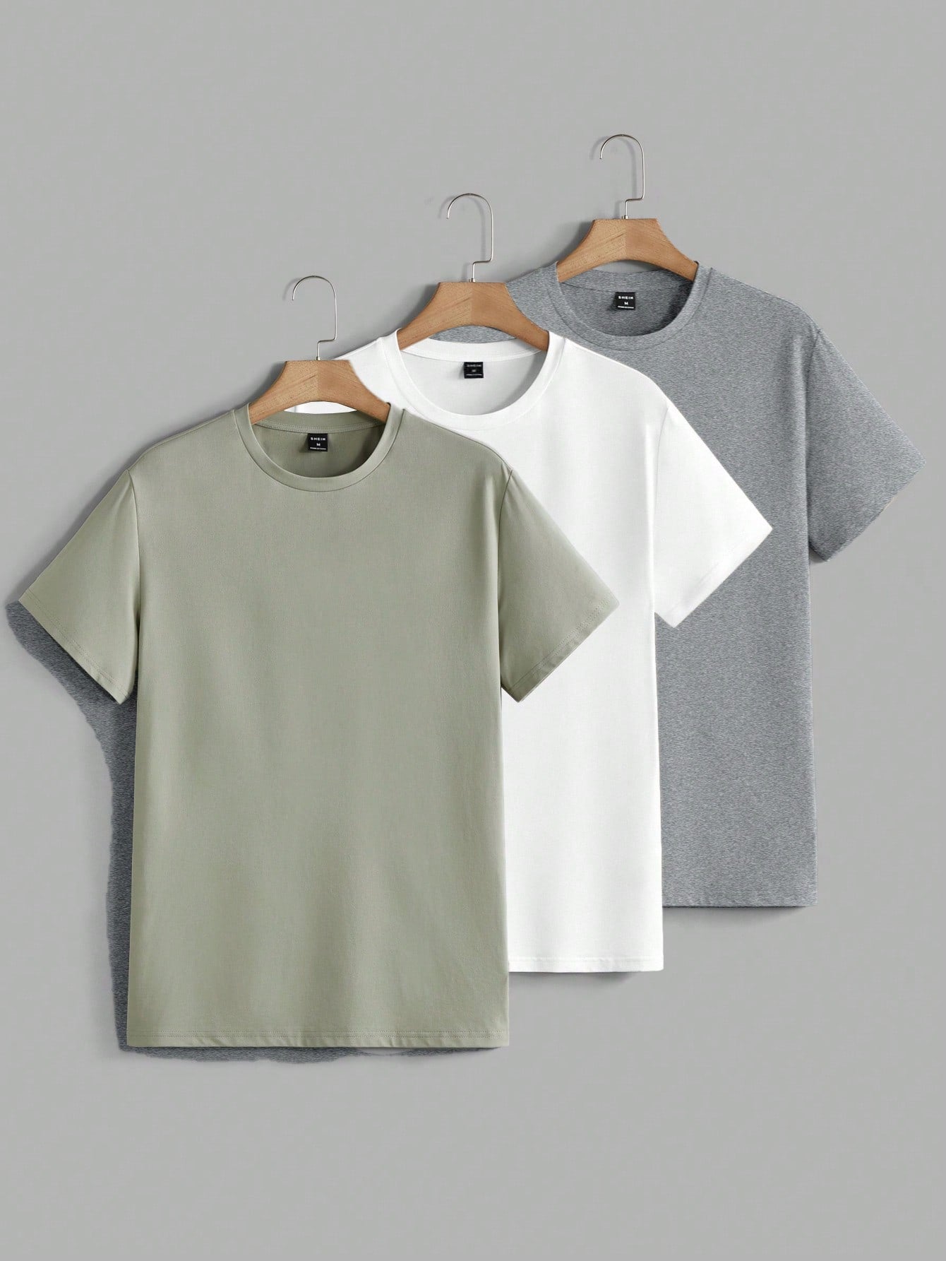 Modomio Casual Zomer T-shirt | T-shirt | Ronde hals shirt voor heren