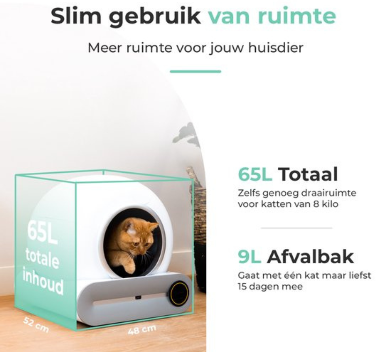 MarktDirect CatoMatic Zelfreinigende Kattenbak