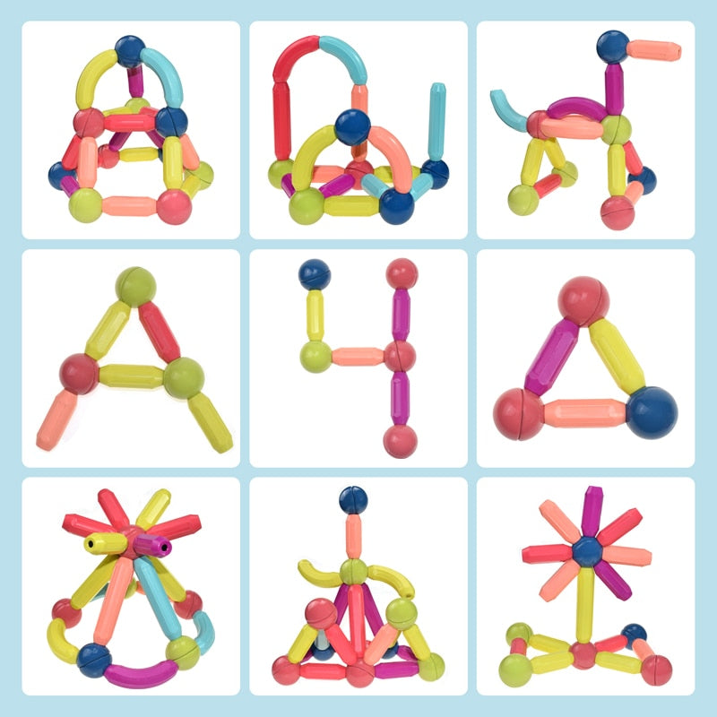 Magnet Toys | Ontwikkel de creativiteit - Magnetische sticks