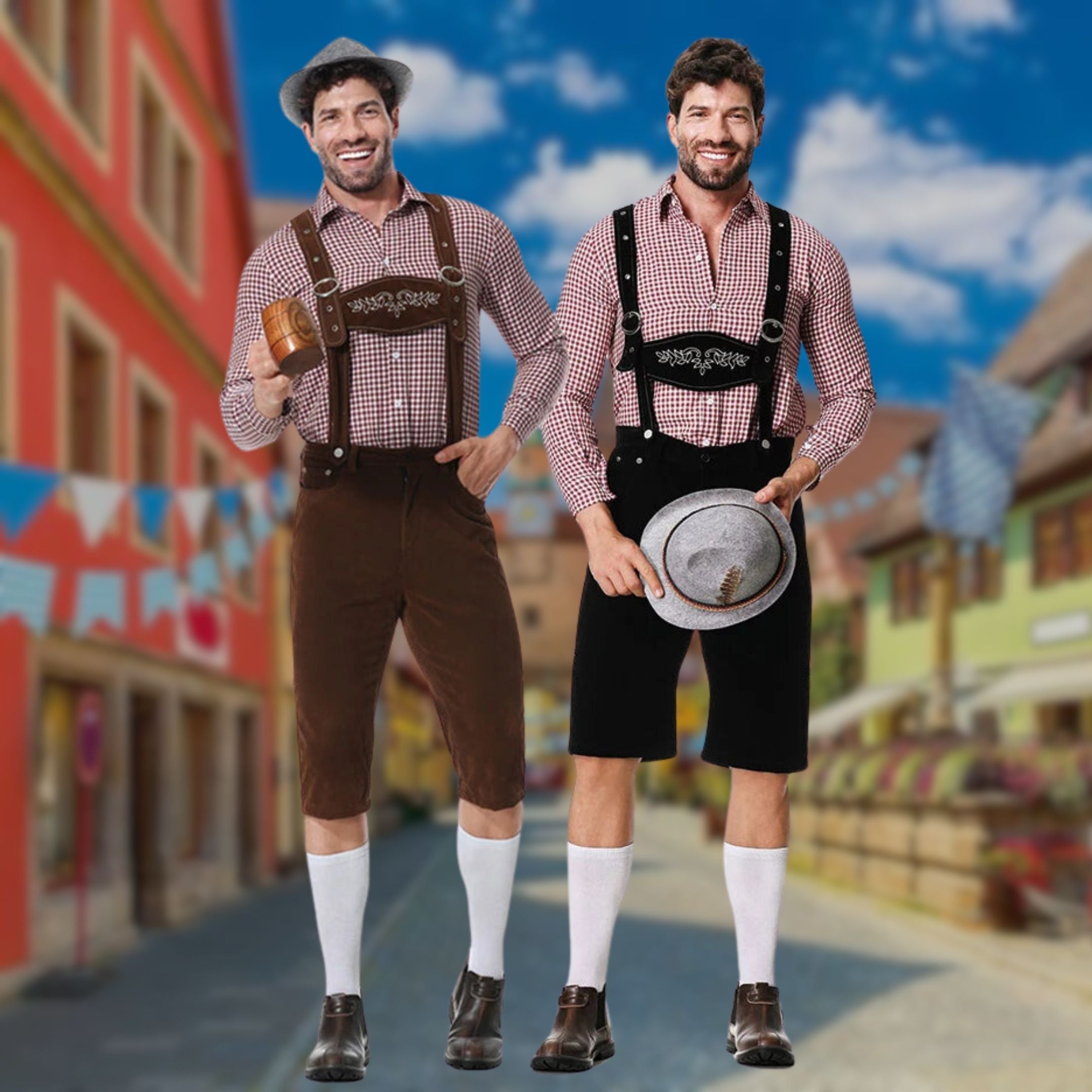 Hugo | Drie-delig Set Oktoberfest Lederhosen