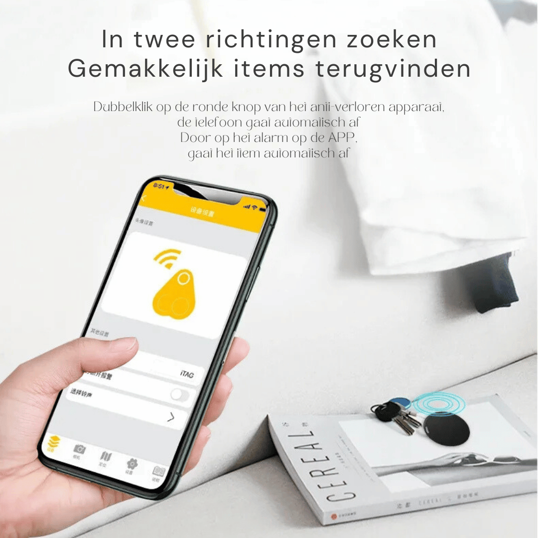 Sandsberg | 3x Mini GPS Tracker - Sterke Auto- en Sleutelszoeker