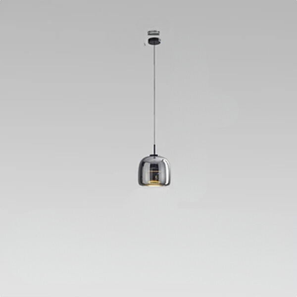 BAUHAUS | Transparent Light - Minimalistische Glazen Hanglamp