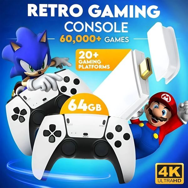 Retro Console - 60.000 Spellen Ervaring