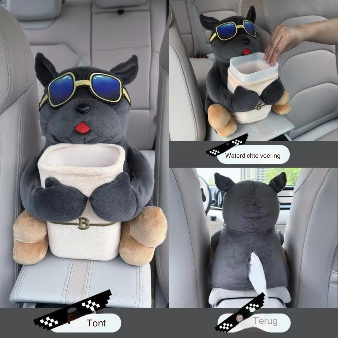 PawPouch Organizer | Schattige opbergers voor in de auto met dierenthema