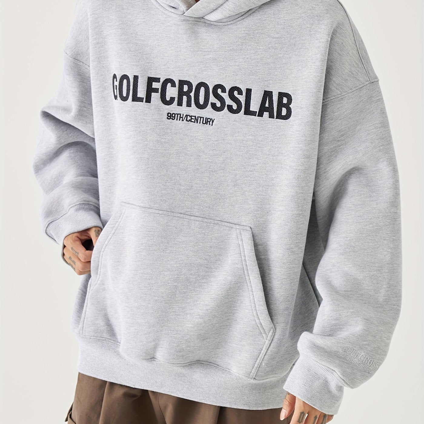 Golf Cross™ X LAB | Hoodie met Geborduurd Logo Heren | Loose fit | Klassieke stijl - Casual en veelzijdig - Warm en comfortabel