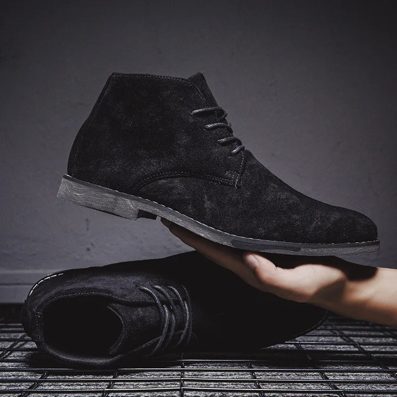 Heren Desert Boots Met Veters