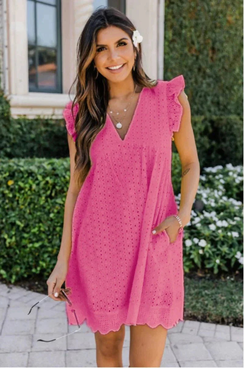 2-in-1 jurk SONA - Zomerjurk met broekje