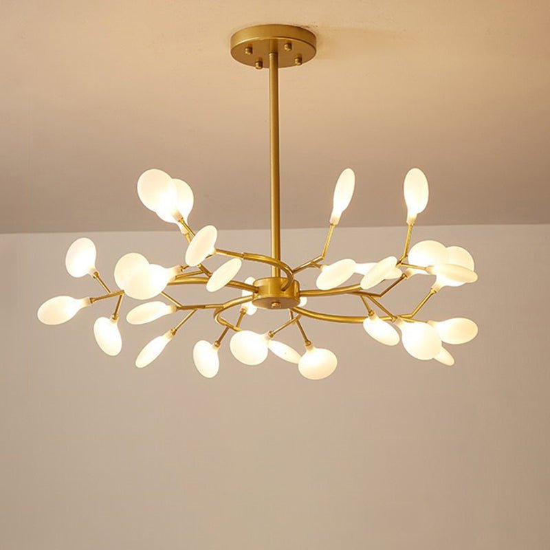 Simplicity Vertakte Vuurvliegkroonluchter | Moderne LED Vuurvlieg Acryl Kroonluchter G9 Fitting 110V/220V Dia 78cm/85cm/115cm Tijdloos Ontwerp Plafondlamp Verlichting