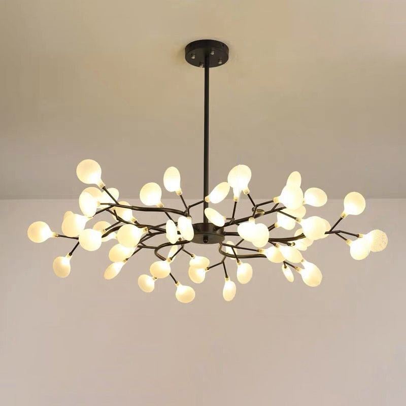 Simplicity Vertakte Vuurvliegkroonluchter | Moderne LED Vuurvlieg Acryl Kroonluchter G9 Fitting 110V/220V Dia 78cm/85cm/115cm Tijdloos Ontwerp Plafondlamp Verlichting