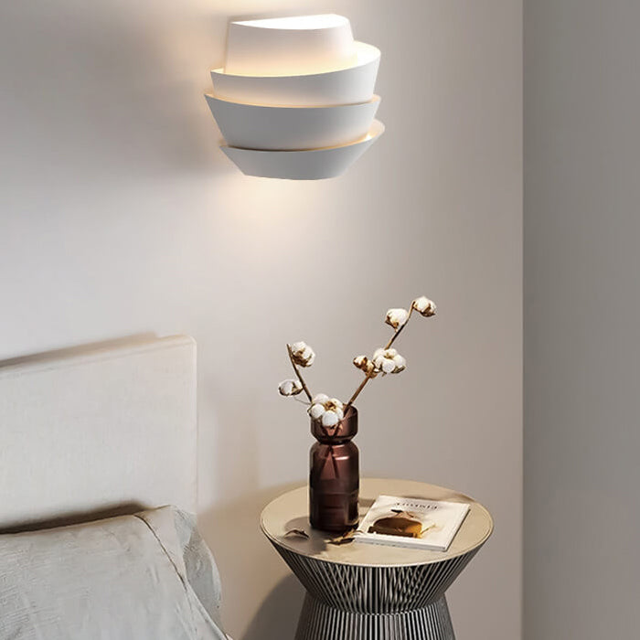 Gelaagde Wandlamp – Stijlvol en Artistiek