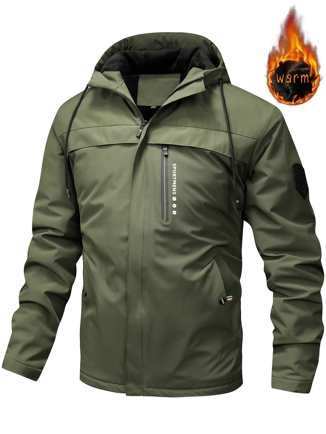 Warm Fleecejack Met Capuchon - Regular Fit - Winterhawk - WH 55 - Essential in Meerdere Kleuren