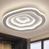 Golvend Acryl Plafondlamp, LED Wit Flushmount Warm/Wit Licht