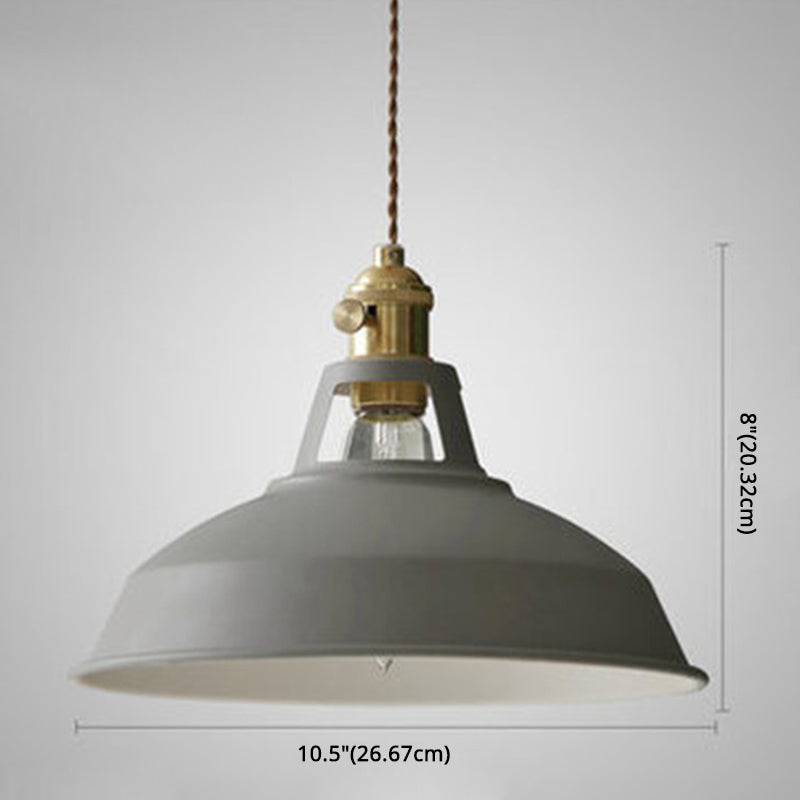 Industriële Retro Hanglamp Metaal 1-Lichts Voor Restaurant