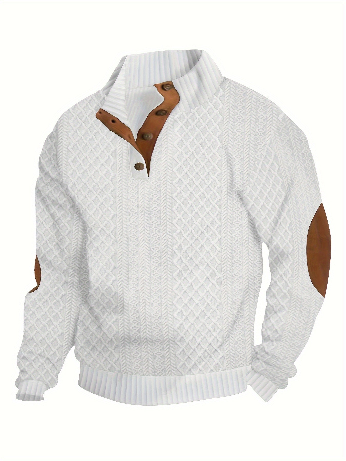 Sweatshirt Met Halve Rits Opstaande Kraag - Regular Fit - Modera - MD 82 - Essential in Meerdere Kleuren