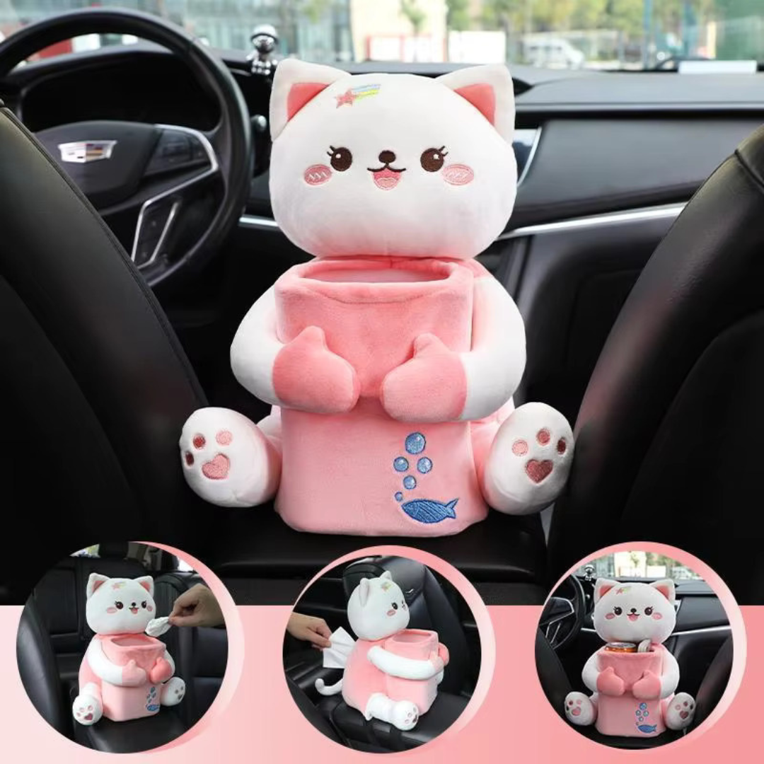 PawPouch Organizer | Schattige opbergers voor in de auto met dierenthema