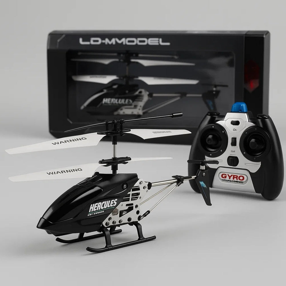 Hercules Onbreekbare 3.5CH RC Helicopter Mini RC Helicopter met Gyro Crimson