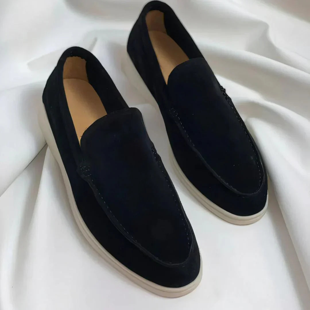 Heren - Suede Loafers - Ademend Instapmodel - Comfortabele Pasvorm
