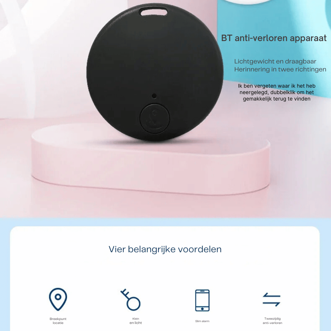 Sandsberg | 3x Mini GPS Tracker - Sterke Auto- en Sleutelszoeker