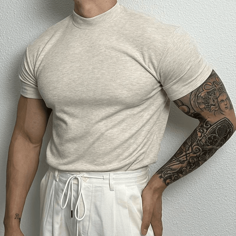 Milan - Premium Fitted Muscle Shirt - Visconte