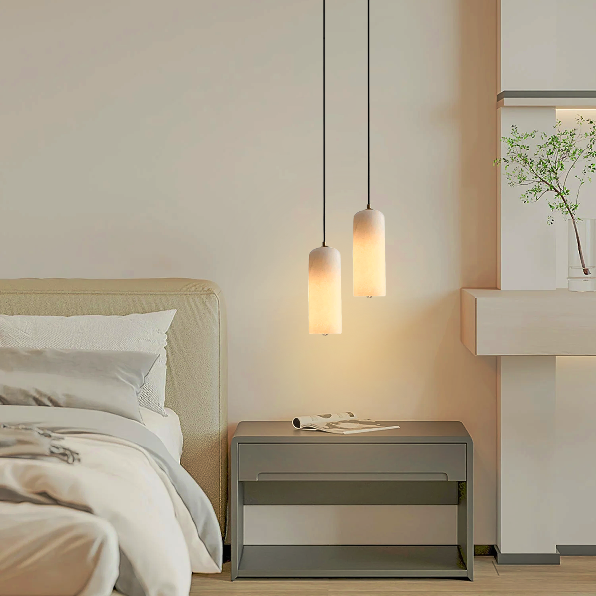 Monty Albasten Hanglamp