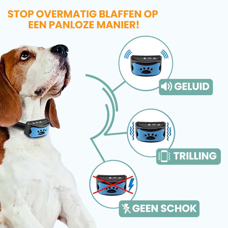 Anti Blaf Halsband Hondentraining