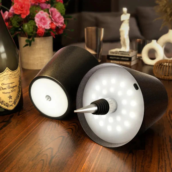 EcoGlow bottle light - Oplaadbare fles ledlamp